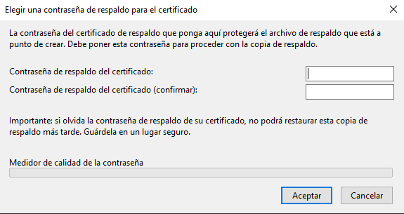 Exportar Importar O Eliminar Un Certificado Digital Certificado Digital